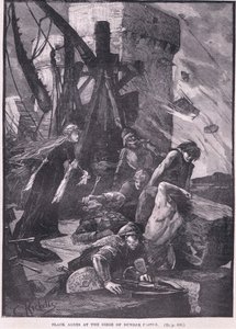 Fekete Ágnes Dunbar várának ostrománál Kr. u. 1326-ban